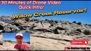 Explore Prescott's Hidden Gem: Willow Creek Reservoir Adventure (AZ) DJI Mini 4 Pro