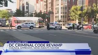 DC Council sends revamped criminal code to Mayor Muriel Bowser