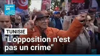Tunisie : des centaines de manifestants &agrave; Tunis contre le pouvoir &bull; FRANCE 24