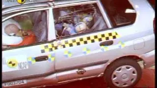 Euro NCAP | Mitsubishi Space Star | 2001 | Crash test