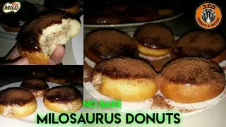 MILOSAURUS DONUTS | Trending J.CO Donuts inspired | PATOK NA PANG NEGOSYO | No bake Doughnuts