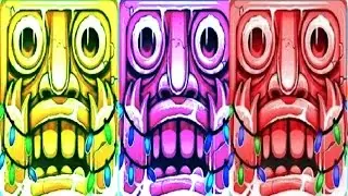 iGameMix/Temple Run2, CALVIN JONHSON,BLAZING-Colors Reaction Compilation/Gameplay for BabyKid #33