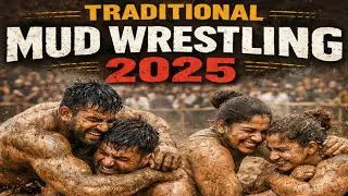 🏆 Traditional Mud Wrestling 2025 | Rural Sports Festival India | Strength, Skill & Team Spirit