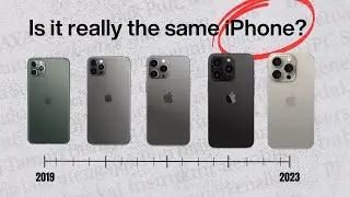 Why the iPhone doesn't change much over the years