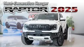 Ford Ranger Raptor 2025 только что прибыл | Белый