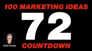 If you have an email list, this is for you, email newsletter - 100 Marketing Ideas Countdown #72