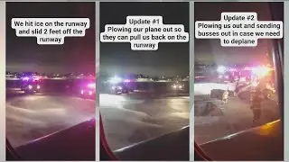Passenger on Des Moines flight that slid of runway shares experience&nbsp;