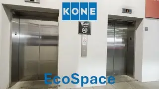 KONE EcoSpace MRL Traction Elevators (Food Court) - Westfield Montgomery Mall &bull; Bethesda, MD