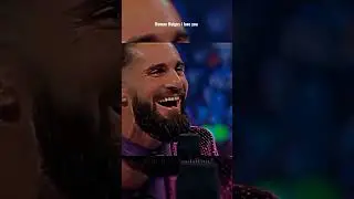 seth Rollins I love you Roman Reigns ll but roman Reigns I hate you🥺#viralvideo #trending #wwe