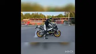 Yamaha YZF 750r 😜 Burnout 🤩