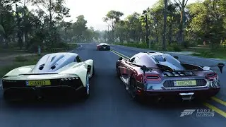 1100HP Aston Martin Valhalla | Forza Horizon 5 | Goliath Race Unbeatable Difficulty
