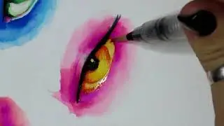 tomaxis watercolor brush pen video