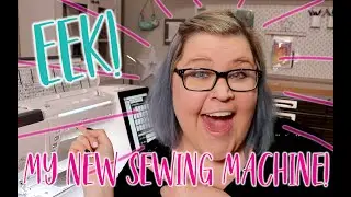 My Janome Memory Craft 15000 Sewing Machine!