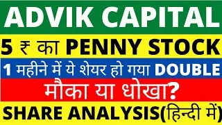 Advik capital Share Latest News| Advik Capital Share Analysis