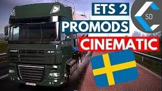ETS2 ProMods 2.33 | CINEMATIC Gameplay | Sweden