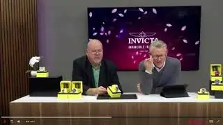 TV Moderator Rene Kogelman Live bei Teleshopping Sender 123.live f&uuml;r Invicta Watches Mitschnitt 4