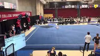 Floor from regionals! -Sophia Friedson c/o 2026