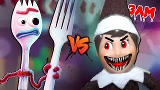 DO NOT OPEN FORKI AND ELF ON THE SHELF AT THE SAME TIME AT 3 AM!! (SCARY)