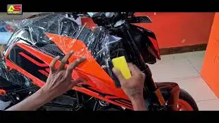ktm duke 200 full lamination installation..