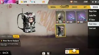 Rank token exchange to backpack? Free fire malaysia