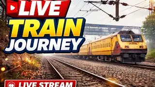 Live Train Travel Journey 