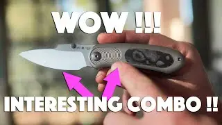 Wow! Interesting Combo for a pocket knife! The Ochsworx Lontra EDX review