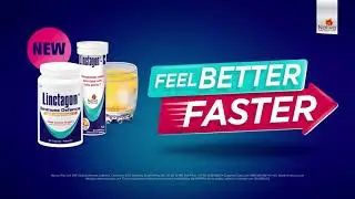Linctagon for the relief of symptoms associated with colds and flu. #Feelbetterfaster