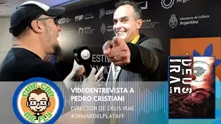 VideoEntrevista a Pedro Cristiani - Director de DEUS IRAE #38MarDelPlataFF