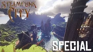 Minecraft Steampunk City - Let's Build It! [6-10 Compilation Special]