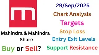 Mahindra & Mahindra Share Today Analysis M&M Stock Short Term Target Buying Strategy Demand Supply