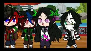 😢Aun la amas verdad😢saneoba, kanae x sanemi, shinobu, giyuutan y nezuko🌺