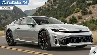 Nowa 2026 Toyota Celica ujawniła - zdając sobie sprawę z koncepcji &bdquo;ducha przyjemności z jazdy&rdquo;!