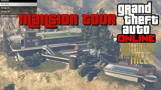 GTA Online: Richman Mansion Complete Tour (A Safehouse in the Hills)