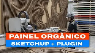 PAINEL PARAMETRICO ORGÂNICO - CRIAR ARQUIVO E PLANO DE CORTE