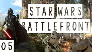 Star Wars Battlefront Gameplay - #05 - AT-AT Rodeo! - Let's Play