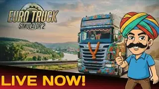 HORN OK PLEASE 🚛 | Indian Style Trucking | ETS2 Live Hindi | 🔴