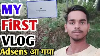 My first vlog 😍| Adsens pin aa gaya 🙏 | chainal demonitize gaya | Sport guys 🤯🤯