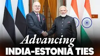 PM Modi holds a meeting with Alar Karis, President of Estonia