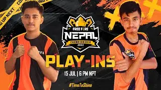 [NEPALI] Free Fire Nepal Championship | Play-Ins | FFNC