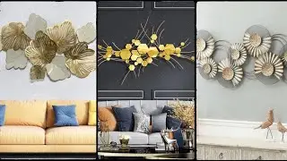 3D metal wall art ideas