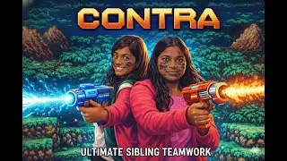 Contra Gameplay &ndash; Sibling Duo | Pure Old School Run & Gun Chaos