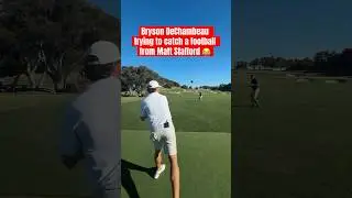 &ldquo;I think he could actually make it in the NFL&rdquo; 🤣 (Via @brysondechambeau)