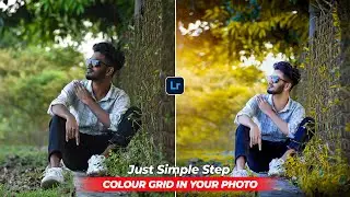 Lightroom Mobile Golden Glow Tone Photo Retouching | Golden Colour Grid In Your Photos