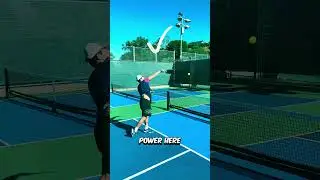 HOW TO HIT OVERHEADS IN PICKLEBALL! #pickleball #pickleballtips #enhancepickleball