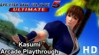 DOA5: Ultimate (Core Fighters) Playthrough: Kasumi