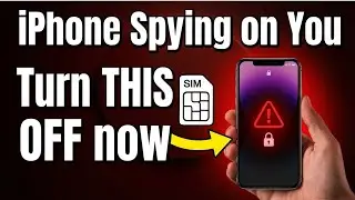 iPhone: Someone might Spying on you through SIM! Turn This OFF 🔒📱