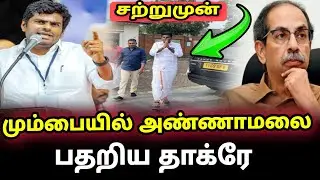 மும்பையில் அண்ணாமலை பதட்டத்தில் தாக்ரே | Annamalai latest pressmeet |
