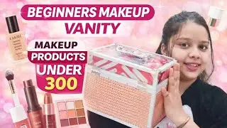 Beginners makeup vanity under 300 only 🌸💫 makeup vanity by professional makeup artist ❣️🌸#affordable