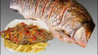 Cameroonian roasted fish