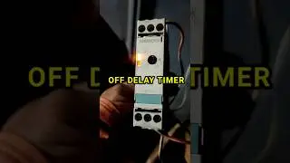 Simens Off delay timer working #electrical #shorts
